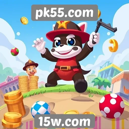 Principais jogos disponíveis na plataforma pk55.com